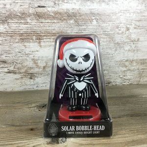 Tim Burtons Nightmare Before Christmas Solar Bobble Head NIB 5"